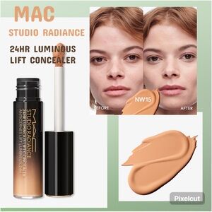 MAC Studio Radiance 24HR Luminous Lift Concealer-NW15 New in Box